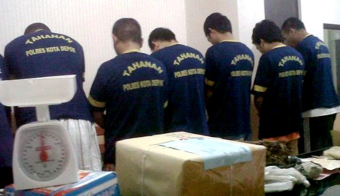 Polres Depok Tangkap 14 Pengedar Narkoba